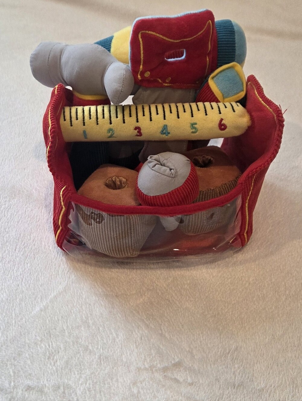 Melissa & Doug Plush Tool Basket